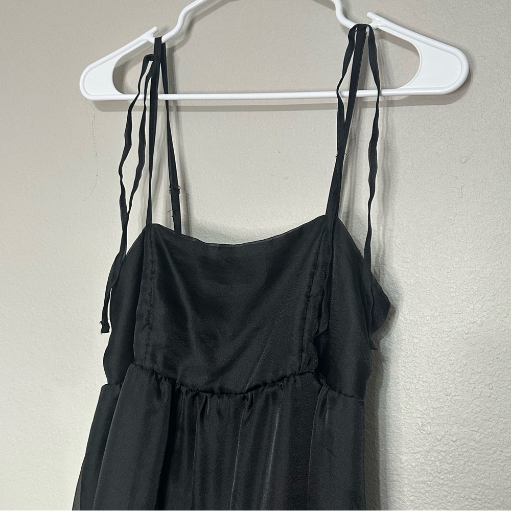 Wild Fable Black Organza Whimsigoth Dress Size M - Picture 6 of 7